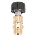 FLYEER 2X Pressure Washer Adapter Set M22 To 1/4 Inch Quick Connect Kit, M22 14Mm To 1/4 Inch Quick Connect Kit. 