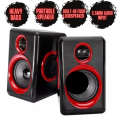 Computer Speakers With 3.5mm Audio USB Wired Gaming ,Built-in Four Loudspeaker Diaphragm Multimedia Speaker Heavy Bass Subwoofer Volume Control  Powered  for PC Laptops Desktop. 