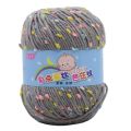 Practical 50g/Roll Wool Yarn Multicolor Baby Cotton Scarf Line Soft Thick Yarn Ball For Bag Blanket. 