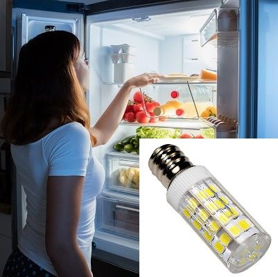 E14 LED Light Bulb E14 European Screw Base Light Bulbs 3Watt Light E14 Light Mini LED Light Bulb Energy Saving Light Lamp Bulb For Refrigerator Light Fridge and Refrigerator Led Bulb E14 in White & Warm White Colour Fridge Bulb Refrigerator Bulb