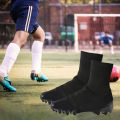 Football Players Cleat Foot Covers Soccer Spikes Foot Covers Sandproof Shoe Socks for Rugby Hockey Football Cleats Anti Heel Drop Shoe Covers Football Cleat Covers. 