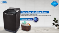HWM 120-1678ES8 - Haier - 12kg - Fully Automatic - Top Load Washing Machine - 3D Wash Technology - Pillow Drum - Memory Backup -10 Years Brand Warranty. 