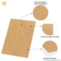 2mm thick Wood Sheet MDF Board for art and Crafts, customize shape for your craft project 9"x 5". 