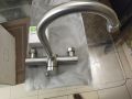 Stainless Steel Single Handle Hot And Cold Water Mixer Tap Wall Mounted Kitchen Faucet Imported, mixer taps, kitchen taps. 