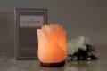 250 million year old salt from the Himalayan Mountains d'aplomb 100% Authentic Natural Himalayan Salt Lamp Hand Carved Flower Rose Pink Crystal Rock Salt. 