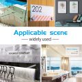 Stainless Steel Wall Spacers, Plexiglass, Sign Holder, Advertising Screw, Screw Glass Standoff Holder for Mounting and Fixing the Glass (12 x 25 mm), Pack Of 4, 8 And 20.. 