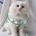 Cat Dress Cute Girl Cat Clothes Summer Dress for Dog Cat Clothing Red Blue Small Dog Chihuahua Clothes. 