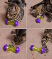 Cat Pet Food Dispenser Toy Leak Treat Ball. 