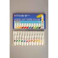 Sakura Matt Watercolor Paint Set of 12 5ml Tube Made in Japan. 