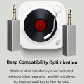 JCALLY ZU2 Stereo Earphone Audio Impedance Adapter Plug 3.5mm to 3.5mm Noise Reduction for HiFi Player/Earphone/AMP. 