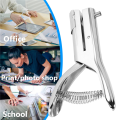 Hole Punch 1/4 Inch, Heavy Duty Hole Punch, Paper Card Portable Handheld Long, 2 Inch Reach Deep (6Mm). 