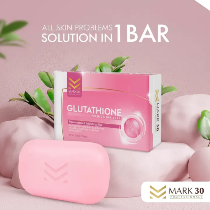 Mark 30 Glutathione Soap - Soap - New Glutathione Clearly Natural  Transparent Glycerin Bar Soap -100g - Removes Dullness - Evens Skin Tone -  Moisturizer For Dry Skin - Reduces Blemishes - Brightens Skin | Daraz.pk