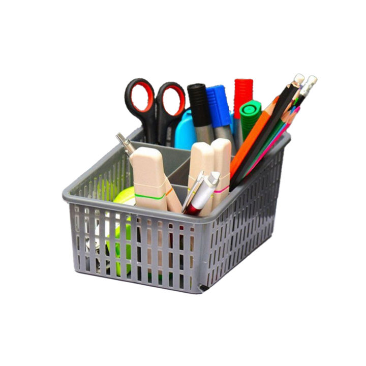 Multipurpose Mini organizer basket with partitions to organize makeup stationary drawers wardrobe desk organiser storage box separator