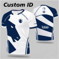 Team Liquid 2023 eSports Team Suit Customizable Name ID Men's T-shirt CSGO Loose Short Sleeve Top Sports Men's Clothing. 