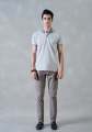 Focus - Men Light Grey Polo Shirt For Men. 