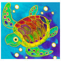 Babyyaya Batik Painting - Batik Colouring / kids adult colouring / mainan kanak-kanak / diy / color painting craft / art craft / Malay Traditional / Traditional Kelantan / Batik Painting / Batik For Kids / Stationery / Batik Canvas / Painting. 