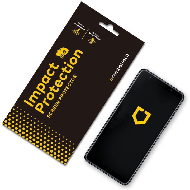 RhinoShield Impact Protection Screen Protector for Huawei P20 Lite Front Only – Transparent