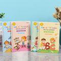 Calligraphy Practice Book for Kids Easylearn Calligraphy Practice Book Reusable Handwriting Workbook for Kids with Disappearing Ink Alphabet Math Ideal for Preschoolers Includes Pencil Holder Pen. 