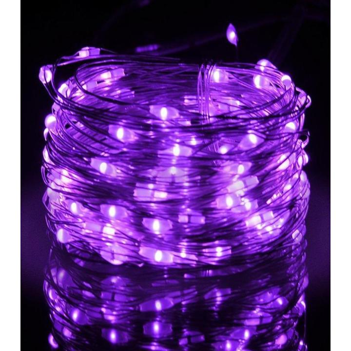 Purple Led Light Fairy String Celebrations Party Decor & Gifts