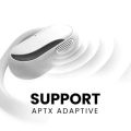 HiFuture FutureMate Pro Wireless Open Ear EarPhones with Qualcomm, APTX Adaptive, 15.4mm Bass, Dual Microphones, IPX5 – Black. 