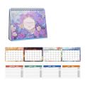 Portable 12-Month 2025 Desktop Calendar Countdown To Do List English Desk Calendar Schedule Organizer Exquisite Table Planner Calendar Office Supplies. 