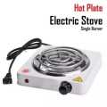 Portable Single Burner Hot Plate Electric Stove - 1000W. 