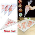 Reusable Piping Bag with Stainless Steel Nozzles - Cake Decorating Set for Icing, Cream & Desserts 100 pcs Piping bag for cake decorating  Cake icing bag set  Reusable silicone piping bag  Nozzle set for cake decoration  Cupcake decorating tools. 