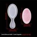 Handmade Silicone Comb Mold for Epoxy Resin Air Cushion Comb Beauty Salon and DIY Enthusiasts Jewelry Making Hair Styling Gifts Spa Personal Grooming Arts and Crafts. 