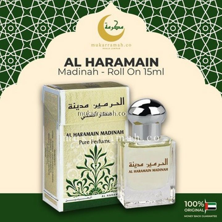 Al Haramain - Madinah Arabic Attar For Men 15ml