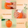 01 PC Popup Squishy Squeeze Toy Carrot Shape Rabbit in Carrot Stress Relief for Kids & Adult Tricky Funny Novelty Toy. 