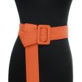 Super Long Belt Casual Solid Color Corset Belt Canvas Wide Belt Down Jacket Coat Decorative Waistband 160cmx5cm Women Waistband. 