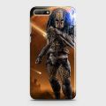 Huawei Y6 2018 Cover Fortnite Character Skelton Hard Cover- Design 45 Case. 