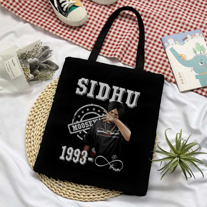 Sidhu Moose Tote Bag for Women Men 295 Swaggy Stylish Hand Bag at CustomizeGiftsPK