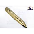 silencer patri CG 125 (ganien) , silencer cover, cover muffler exhaust, silencer steel cover, silencer patri golden. 