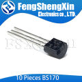 10PCS BS170 TO-92 TO92 BS107 BS107A BS250 BS208 triode transistor MOSFET. 