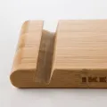 IKEA Bamboo Mobile Stand Phone Holder for Mobile and Tablet, 2 Slot Design. 