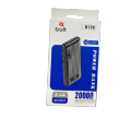 Power bank High Capacity 20,000 MAH (Actual 8,000), Bolt Original Power Bank, 2.4A Output Fast Charging with torch light built-in. 