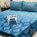 BeQuest Unique Pattern Design Soft Cotton Bed Sheet - Top Quality. 