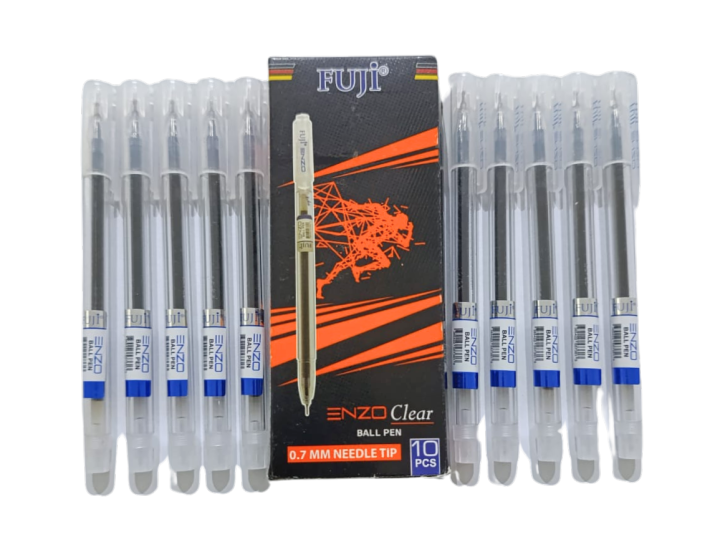One Pack of Amazing Needle Tip BallPoints (10 Pcs) - Blue | Daraz.pk