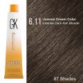 GK Hair Global Keratin Intense ASH Hair Color - 5 shades (100ml/3.38 fl. oz). 