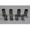 4 x Car Tyre Wheel Valves Nozzle Caps Motorcycle Nozzles Caps Stem Cover Chrome material. 