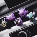Pokémon Anime Action Figure Gengar Gastly Misdreavus Haunter Duskull Ghost Car Interior Air Outlet Decoration Kawai Car Ornament. 