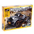 Decool 20 In 1 Architect Super Wilderness Pursuit Car Multificence Building Blocks Technique Bricks & Engineering Toy Super Sports Cars Technic Compatible Lego_ Toys  Early Educational 233+pcs DIY Brick 20 Model : 31019. 