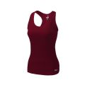 Flush Women's Tank Top Ribbed Yoga Racerback Long Tight Fit Gym Shirt Activewear Clothes Maroon. 