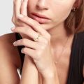 Thermopure White-Calcite Ring Menlogie Thermic Rotatable Ring. 
