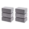6Pcs BBQ Grill Clean Brick Block Barbecue Cleaning Stone BBQ Racks Stains Grease Cleaner Gadgets Kitchen BBQ Tools. 