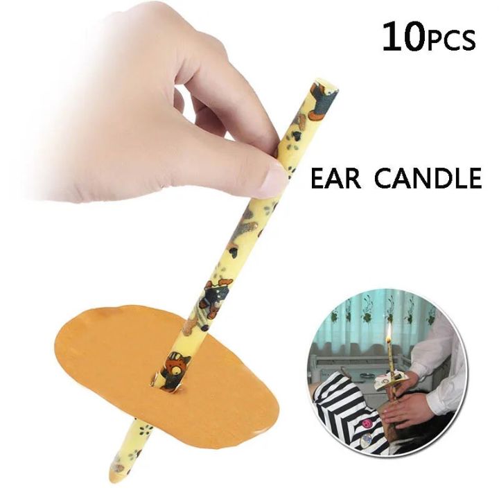 【Topnotch Store】Hopi ing Candles Natural Beeswax Wax Ears Candle E2S
