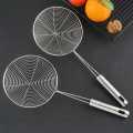 Mesh Stainless Steel Food Frying Oil Filter Pot Fry Strainer Deep Fryer. 