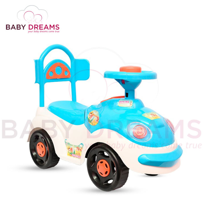 Baby Dreams Sparkle Tolo Push Car Lights and music For Kids BD-F063