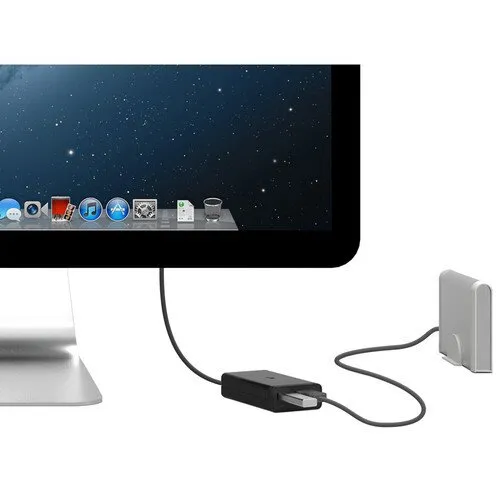 Thunderbolt to eSATA USB Adapter KTU10 Hard Drive Converter